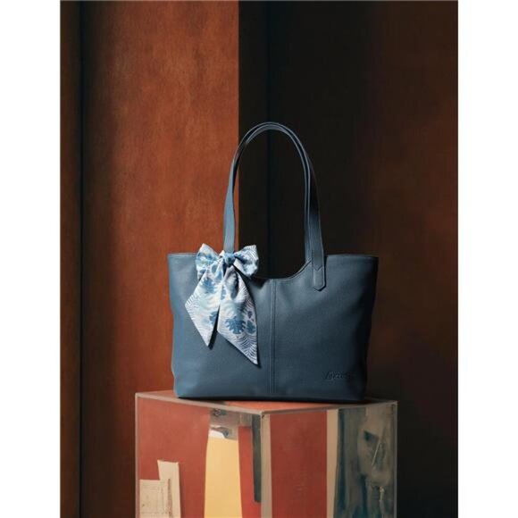 Womens Hobo Handbag Shoulder Bag Blue - Picture 5 of 6